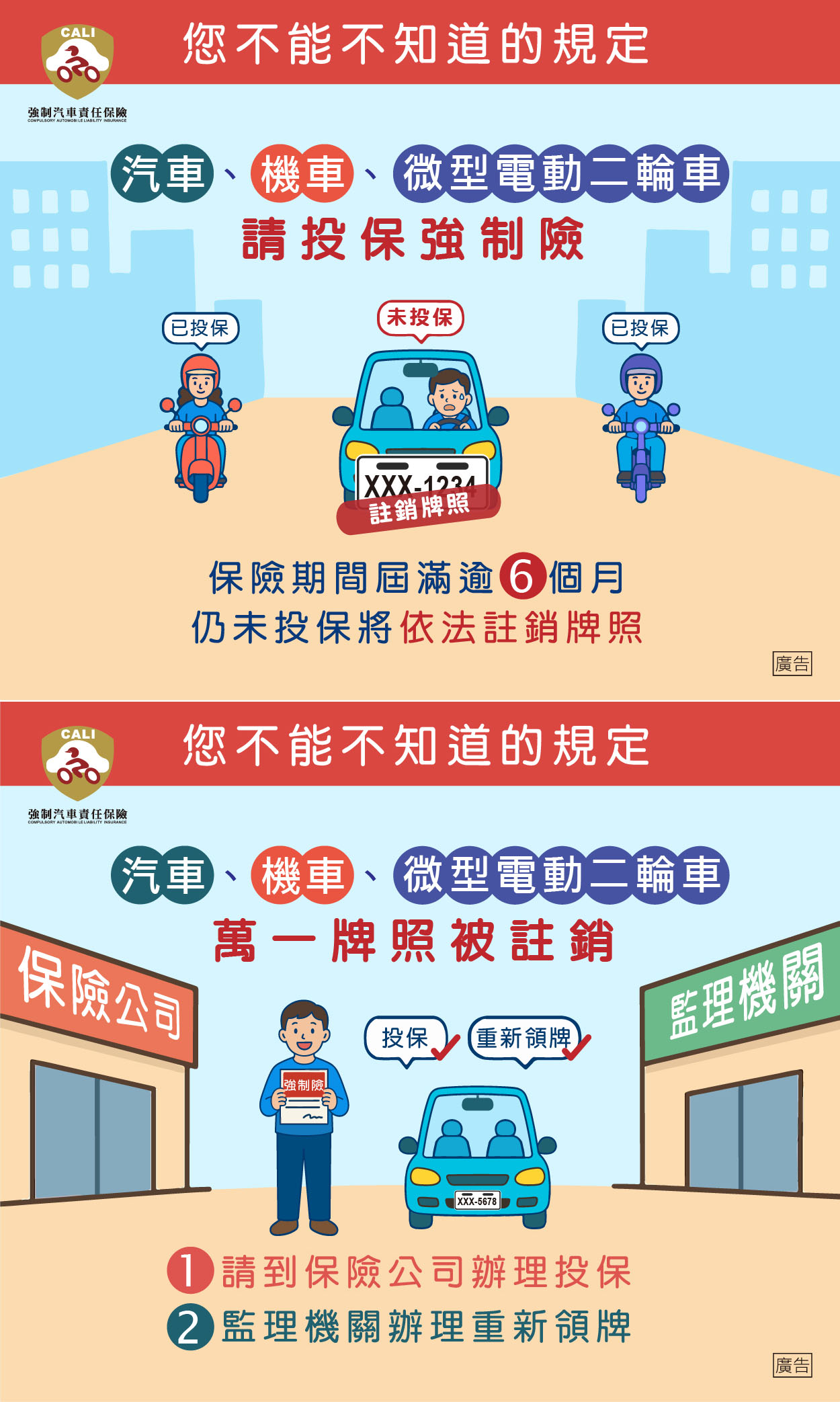 您不能不知道的規定篇